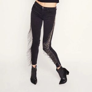 Skinny blue revival jeans